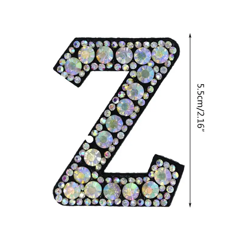 26 шт., A-Z, буквы, стразы, алфавит, аппликация, 3D, Пришивные, железные, DIY патчи, 72XF