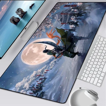

One Piece Cartoon Mouse Pad Anime Notbook Computer XL Mousepad Overlock Edge Big Gaming Gamer to Laptop Speed Keyboard Mouse Mat