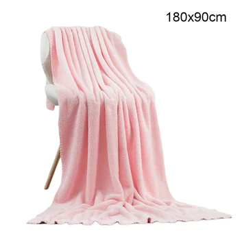 

Thick Luxury Machine Washable Salon Extra Large Shower Beach Bath Towel Soft Polyester Gym Super Absorbent Solid Home Hotel Spa