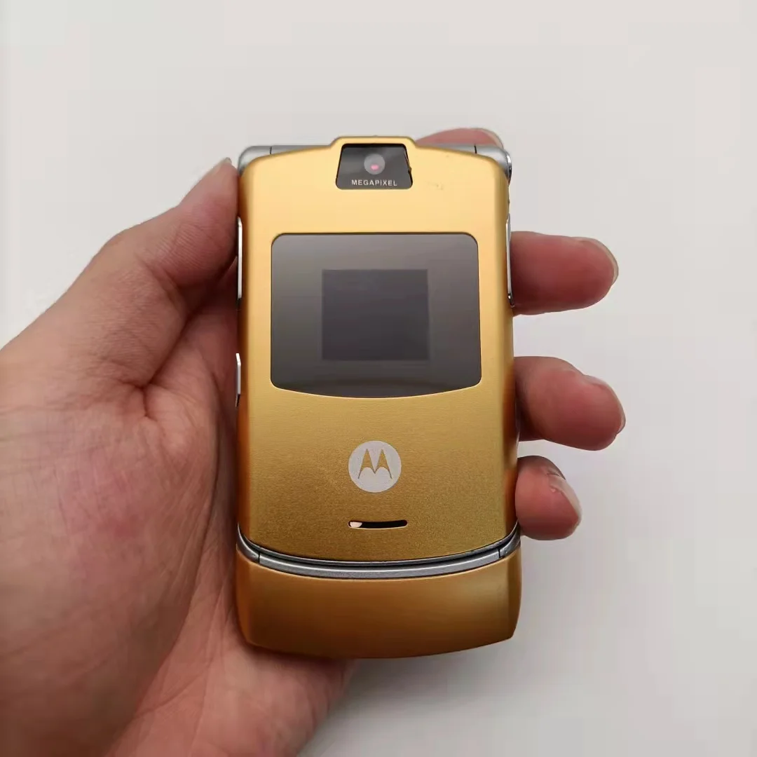 backmarket phones Motorola Razr V3 Refurbished-Original 2.2 inches 680 mAh Unlocked Old Used Cheap Cell Phone With Free Shipping backmarket phones Refurbished Phones