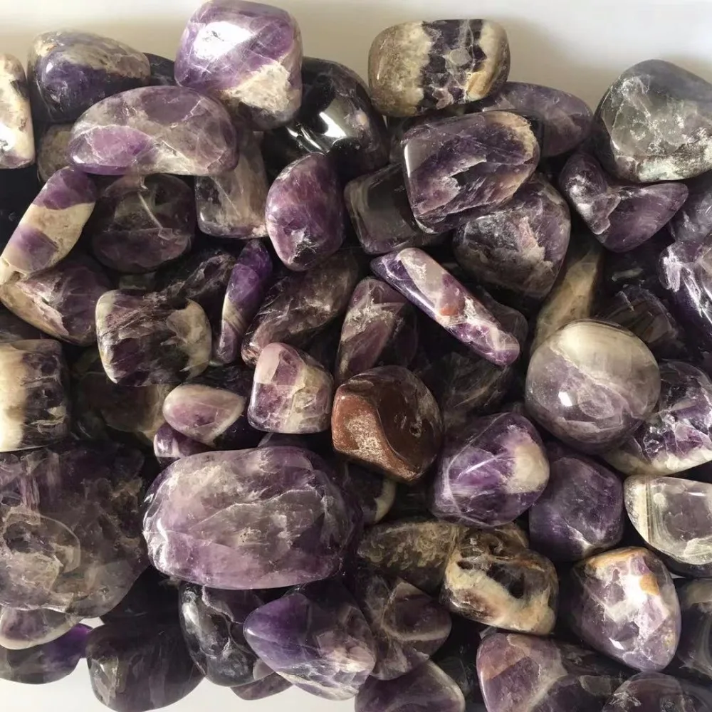 Dream amethyst tumbled stones (5)