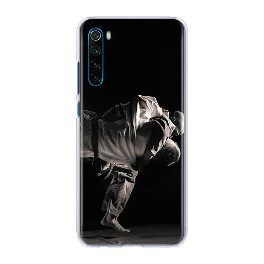 xiaomi leather case hard Mode Judo Sport Phone Case for Xiaomi Redmi Note 9 Pro 9S 6 7 8 Pro 8T 6 6A 7A 8A 9A 9C K20 K30 Pro Hard Case Coque xiaomi leather case cosmos blue Cases For Xiaomi