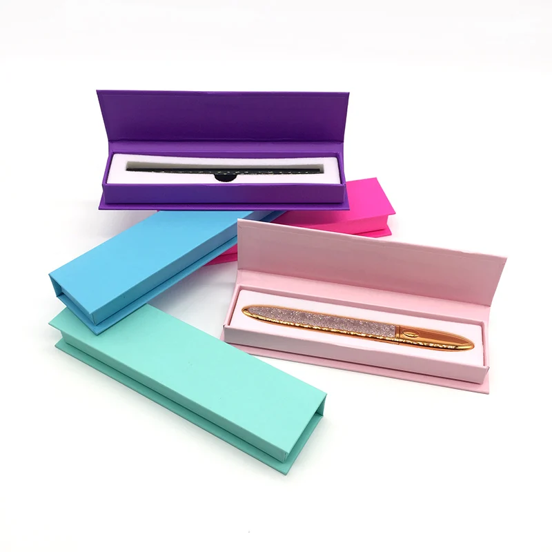 

Magnetic Empty Paper Packing Box for Eyelash Eyeliner Pen 10pcs Square Eyebrow Pencil Packing Box Cosmetic Accessories