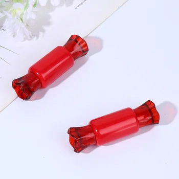 

24pcs Lip Gloss Bottles Empty Lip Gloss Tube Makeup Bottles Empty Lip Gloss Containers for Daily Woman Use (Red)