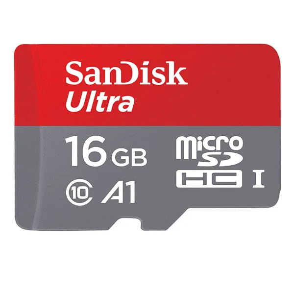 Двойной Флеш-накопитель SanDisk micro sd 128 Гб 64 ГБ 32 ГБ оперативной памяти, 16 Гб встроенной памяти, 98 МБ/с. TF usb флэш-карта памяти, мicro sd 8 ГБ/48 МБ/с. class10 продукт - Емкость: NC-016G