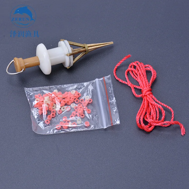 

Zerun Bloodworm Clip Plastic Head Bloodworm Clip Copper Head Bloodworm Clip Fishing Bait Clip