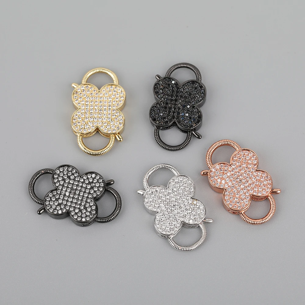 

5Pcs/Lot 16X26mm CZ Micro Paved Oval Shape Lock Carabiner Clasps Craft Choker,Ziron Lobster Clasps Connector Pendant Necklace