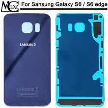 Чехол для аккумулятора S6 для samsung Galaxy S6 G920/S6 Edge G925/S6 Edge Plus G928, задняя крышка, стеклянная крышка для задней двери, чехол