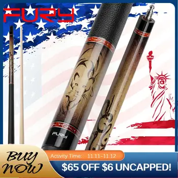

Official FURY PS Pool Cue Billiards 11.75mm 12.75mm M Tip Selected Maple Half Tecnology Shaft Professional Billar Kit Stick 2019