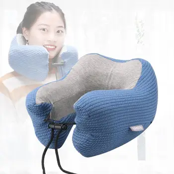 

Memory Foam U Shaped Travel Pillow Neck Support Head Rest Airplane Cushion