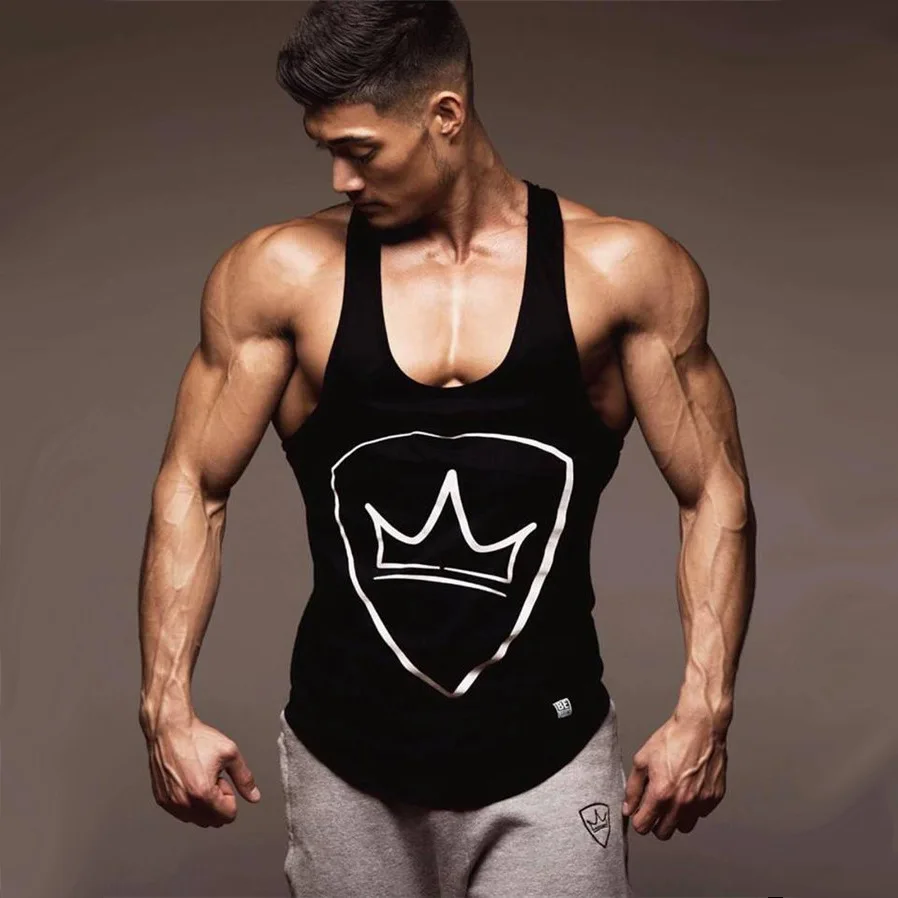 

Muscle Dr. Brothers Men Sports Slim Fit Training New Style Fitness Cotton Breathable Elasticity Casual Sleeveless Vest