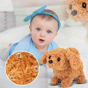 

Children's day gift Smart Can Be Called Walking Electric Plush Toy Teddy Robot Dog Children's Toy funny wedding подарок девушке