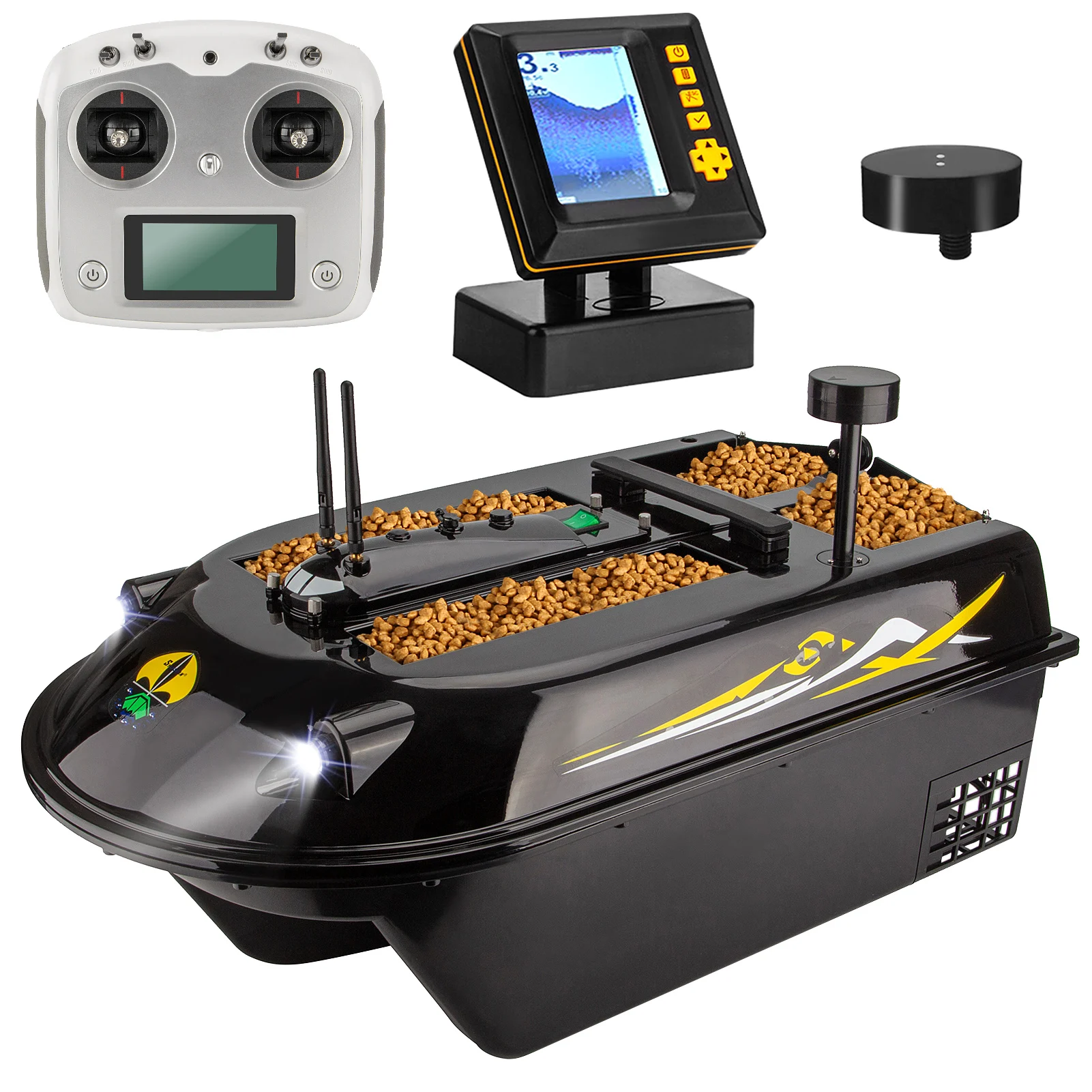 GPS RC Fish Bait Boat 8kg Load with 600M Remote Control Sea Fishing