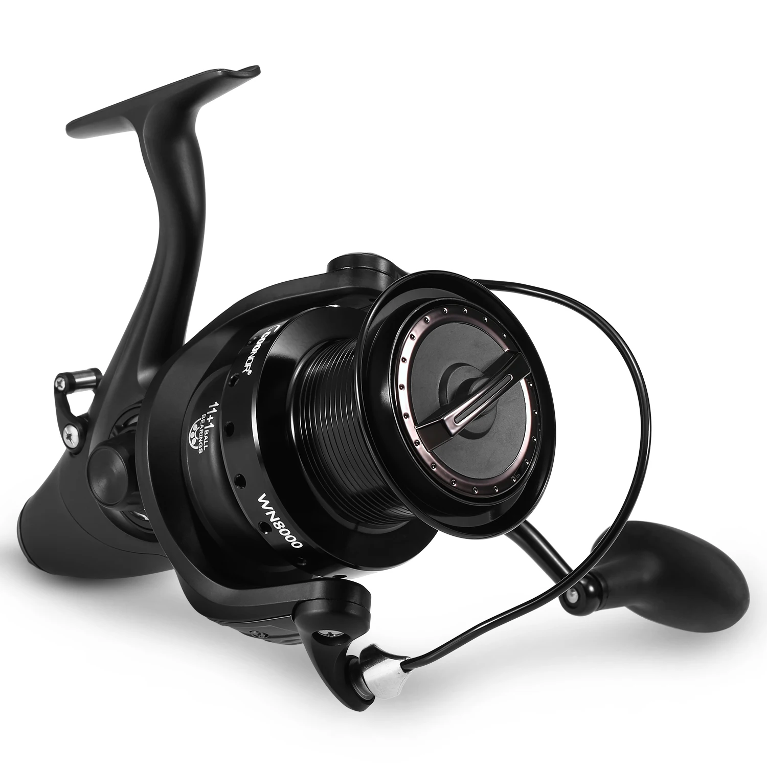 

11+1BB 5.1:1 Spinning Fishing Reel Interchangeable Left/Right Handle Front Rear Drag Sea Rock Fishing Spinning Reel