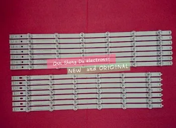 

10set=140pcs LED strip For LG 55" TV 55LN5700 55LN5200 LN54M550060V12 55LN5400 POLA2.0 55 Innotek POLA 2.0 LZ55O1LCEPWA