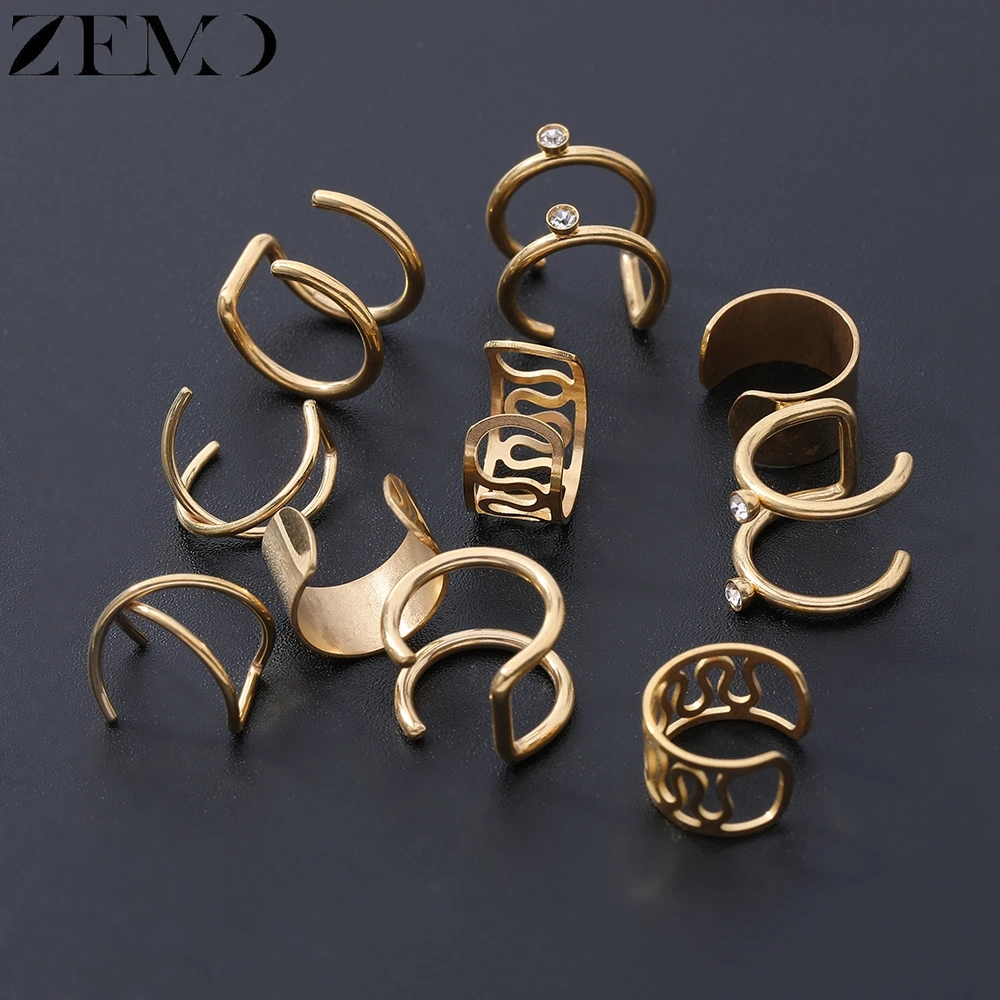 Clip Earrings Ear Clip Earrings Ear Clip 5 pairs for Women