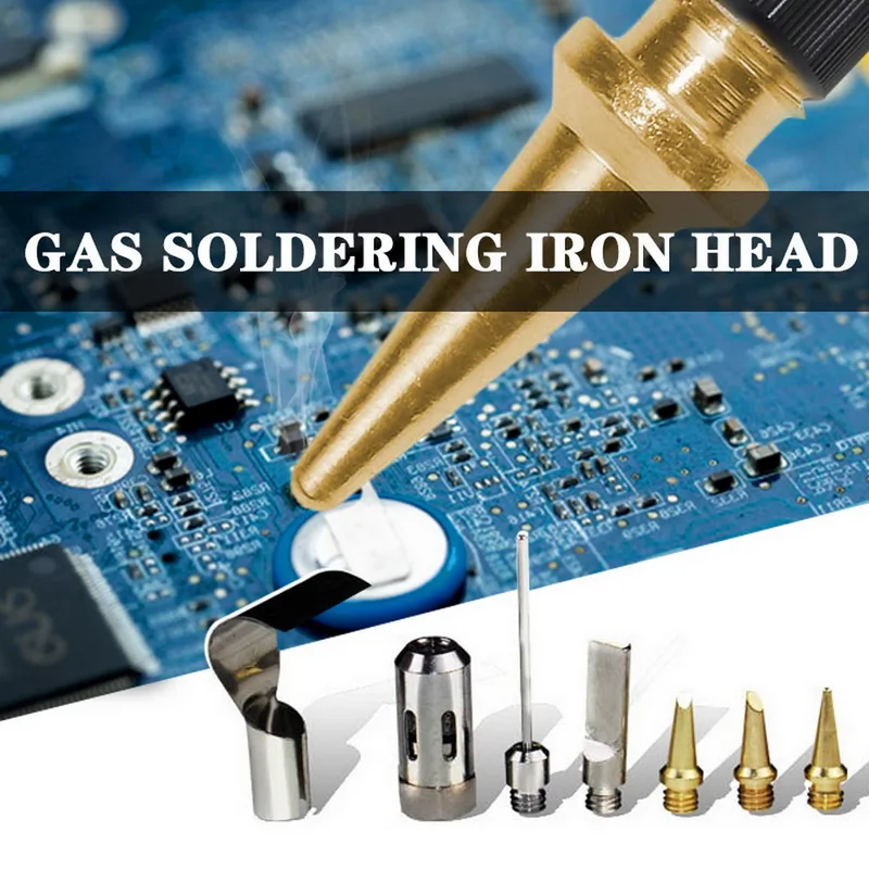 

1Pcs Gas Soldering Iron Kit Welding Kit Gas Soldering Iron Head Torch Pen Tool Fit For HS-1115K Soldering Iron Cordless 26ml