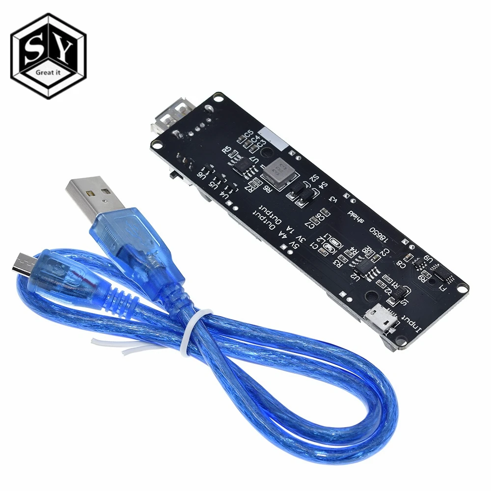 ESP32 ESP32S Wemos для Raspberry Pi 18650 Батарея заряда щит V3 Micro USB Порты и разъёмы Тип 0.5A Arduino