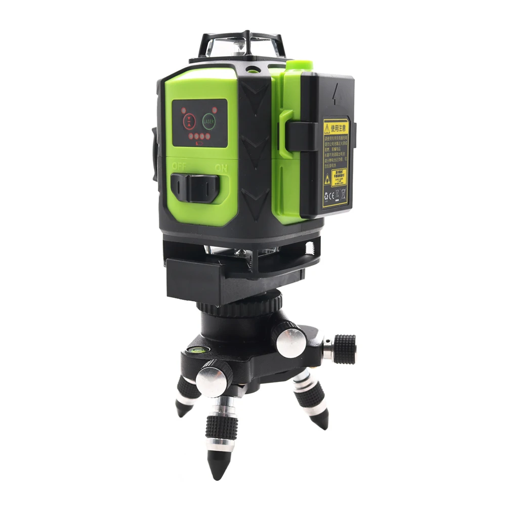 US $144.39 2pcs Battery Fukuda 4d 16 Green Lines 532nm 4d16lines Laser Levelself Leveling 360 Horizontalvertical Cross Super Powerful