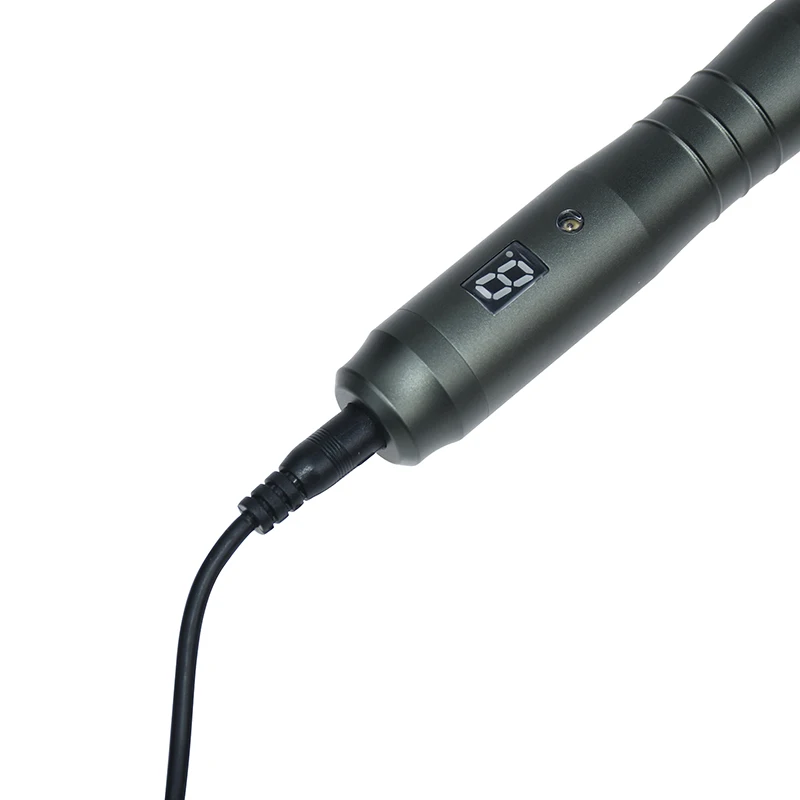 Dr Pen Ultima M8 W с 12 шт. микроигл беспроводная модель MTS Derma цифровой дисплей