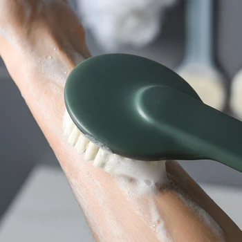 

Bath Brush Cleaning Brush Nordic Long Handle Bath Brush Simple Exfoliating Cleaning Brush Adult Long Handle Soft Hair Brush Rubbing Back Bath Brush
