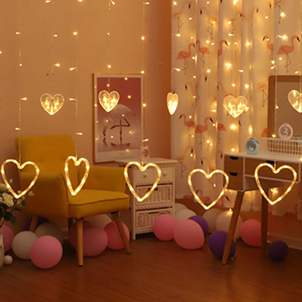 Модный светодиодный светильник Dozzlor с мерцающей звездой, сказочный светильник, рождественская елка, декоративная лампа, батарейный блок, USB, двойное использование