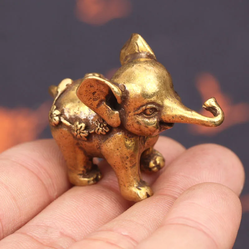 brass elephant figurine (14)