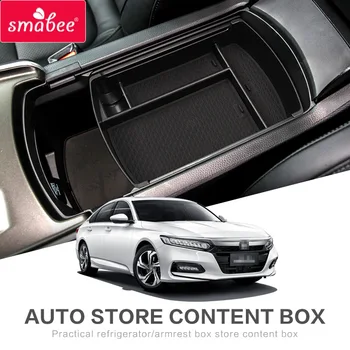 

pad Car Central Armrest Box storage box For HONDA ACCORD 10 2018 Interior Accessories Stowing Tidying Center Console Tray