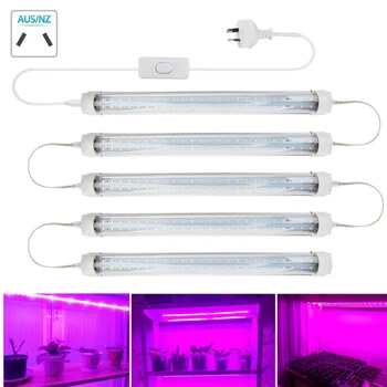 

5 Pcs T8 Grow Light Tubes Full Spectrum Vegetables Flowers Plants Grow AU 600W Grow Light T8 Grow Light Bulbs