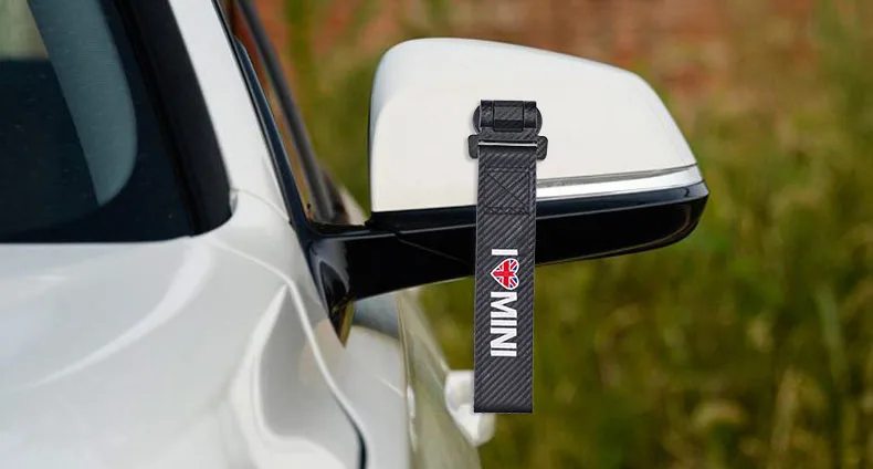 JDM автомобиль Буксир для эмблема mungen ремень для прицепа углеродного волокна стиль ткань бамперы клей стикер для Honda civic accord gk5 аксессуары