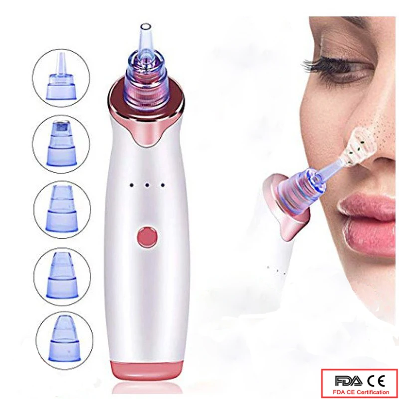 Вакуумный Электрический аппарат для удаления черных точек на лице прибор с 5