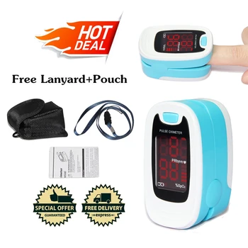 

20 pcs Wholesales CMS50M LED Finger Pulse Oximeter,Blood Oxygen Monitor,Sky blue,SPO2,PR Monitor