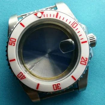 

40mm ceramic Watch Case Fit ETA 2836 DG2813 3804 Miyota 8215 Movement