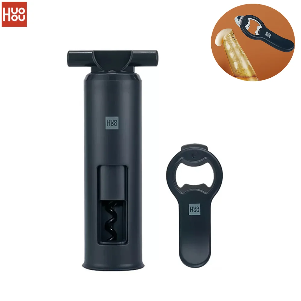 New Huohou Wine Bottle Beer Cans Opener Stainless Steel Automatic