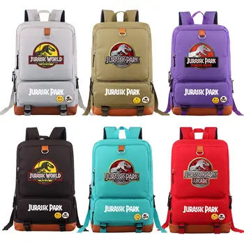 

Fashion Adventure Dinosaur Jurassic Park World Boy Girl Book School Bag Women Bagpack Teenagers Schoolbags Men Student Backpack