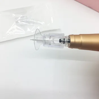 

100pcs Tattoo Needles Stabilizer microblading for Nano Brows PMU Embroidery Needles Balancer for Eyebrow Micro Strokes Bayonet