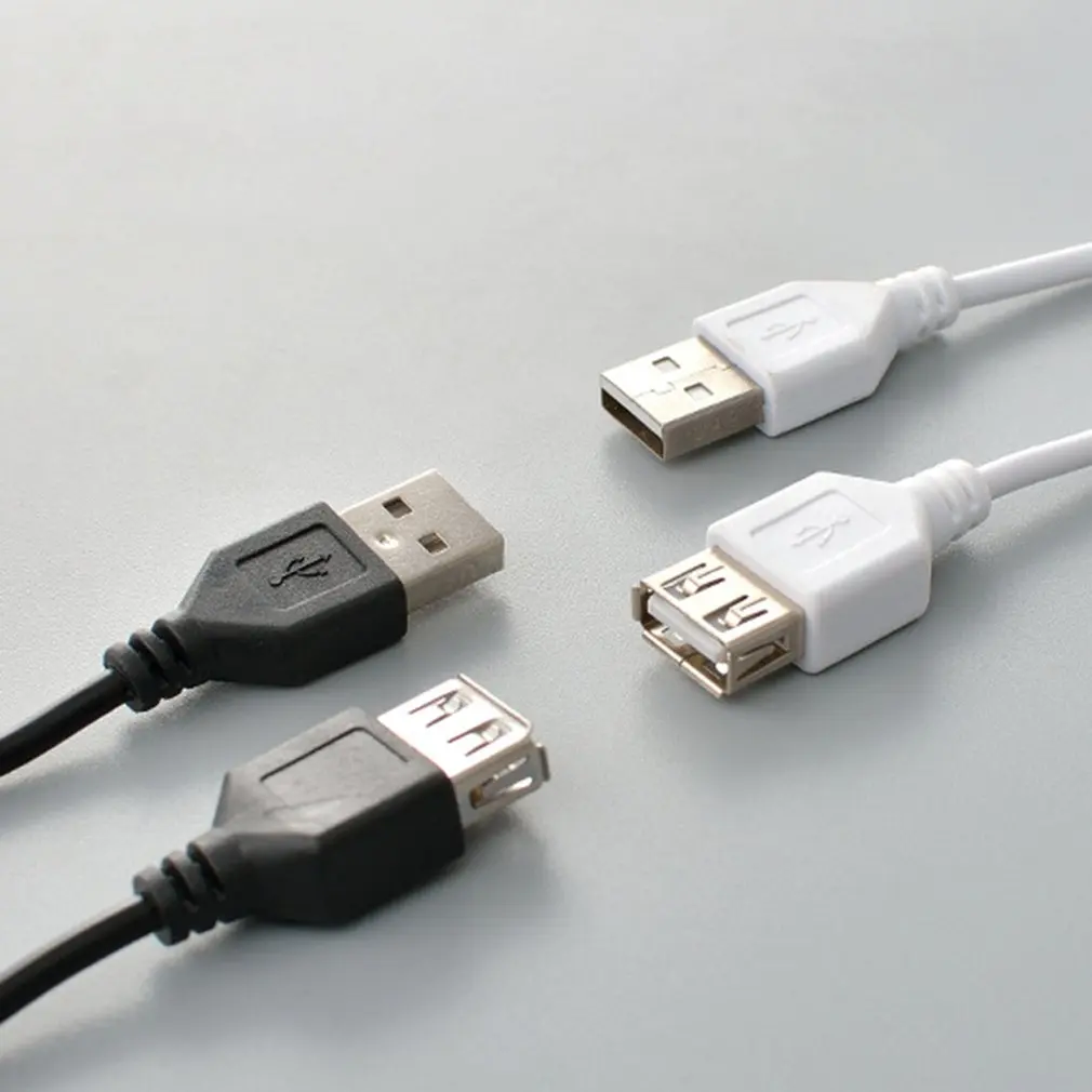 Usb удлинитель черный и белый маленький медный вентилятор Usb2.0 A Male To A Famle