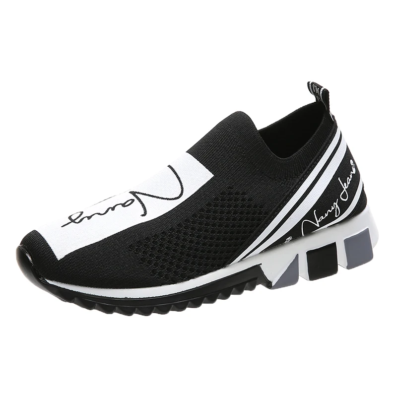 2022 Designer Unisex Couples Shoes Slip On Walking Women Sneakers Breathable Sock Women's Shoes Trainers Brand Chaussure Homme 