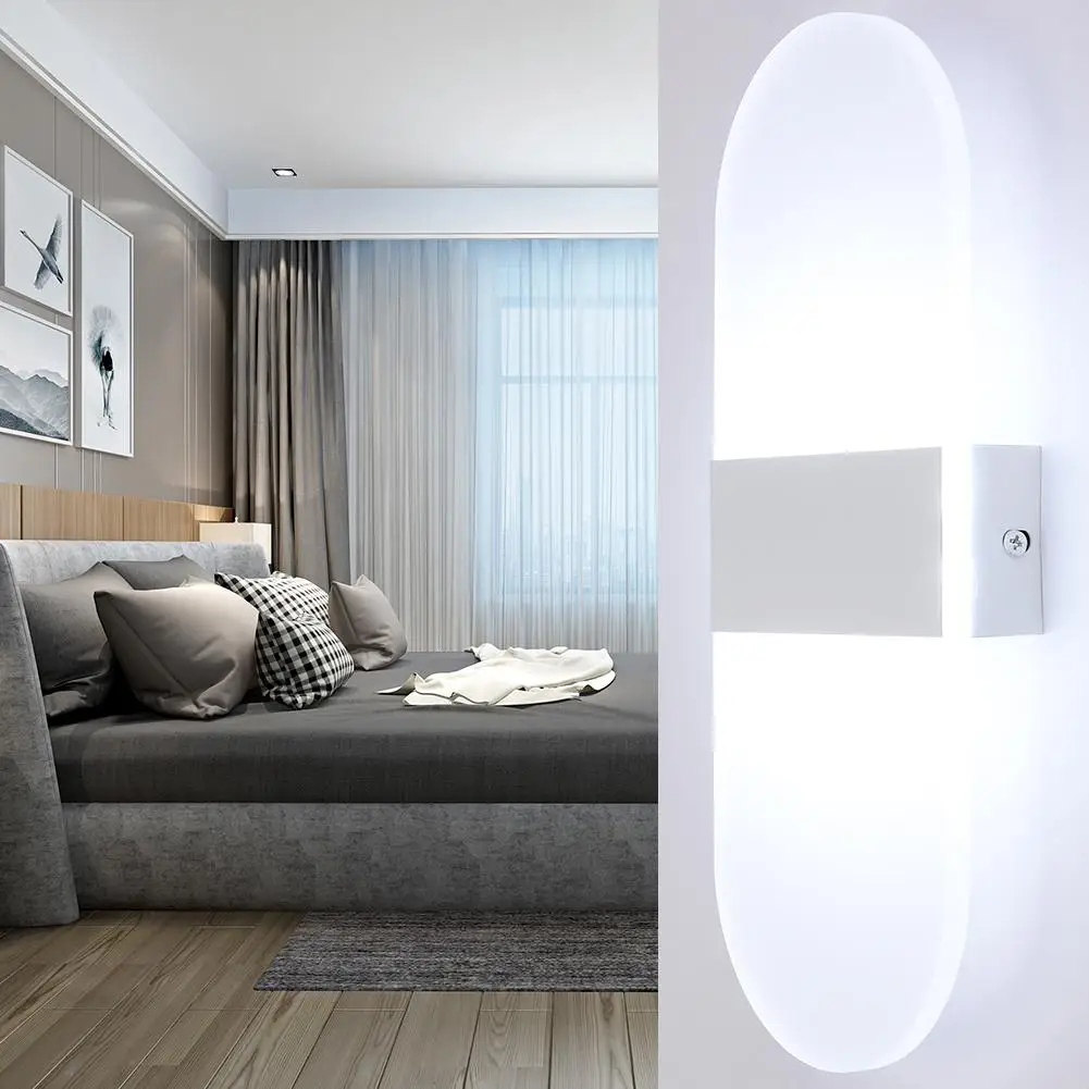 

10 Pcs /Set LED Wall Sconce Light Modern 3W Indoor Lamp Corridor Living Room Bedroom DHL Ship Factory Supplies