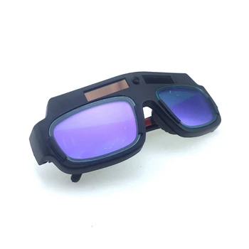 

ABSF Solar Powered Auto Darkening Welding Mask Helmet Goggle Welder Glasses Arc Pc Lens Great Goggles for Welding Protection