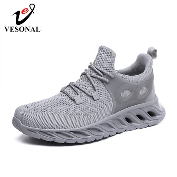 

VESONAL 2020 New Lightweight Sneakers Men Shoes Casual hip hop Breathable Comfortable Male Walking Footwear street White shoes
