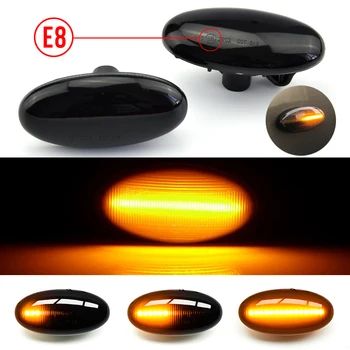 

Modern Styling LED Side Indicator Repeater Turn Signal Blinker For Mazda 2 3 5 6 GG GY MPS BT-50 MPV Smoked Clear Dynamic Lights