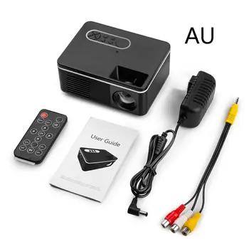 

Hd Led Portable Mini Projector Video For Home Theater Game Movie Cinema Projector 1080P Projector Au Plug
