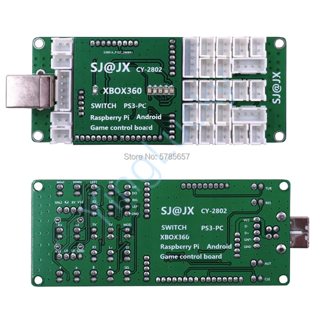 Новый USB энкодер доска Нулевая задержка аркадный джойстик контроллер для ПК PS3