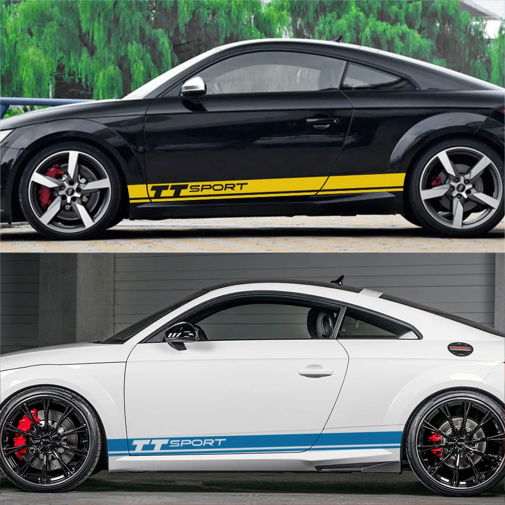 2 шт. наклейки на автомобильные двери для Audi TT 8n 8j 8s MK1 MK2 MK3 | Автомобили и мотоциклы