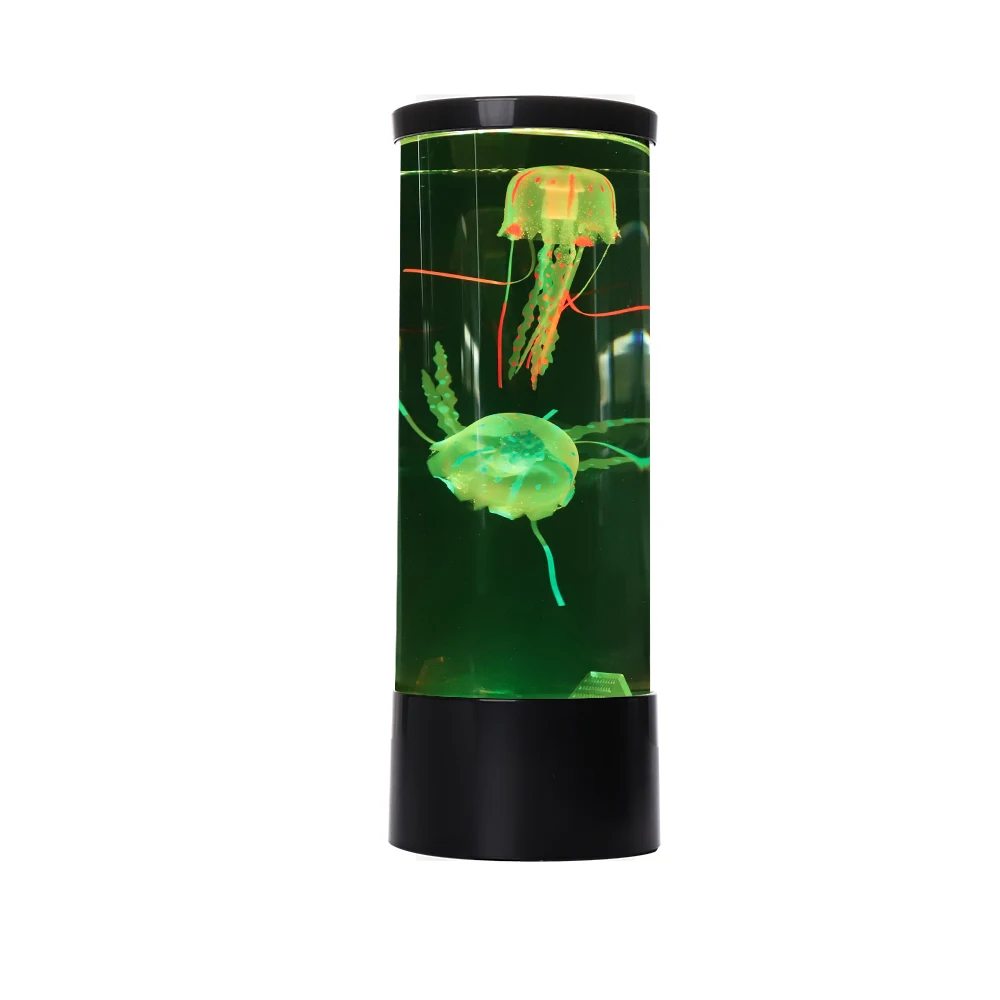 star wars night light LED Aquarium Jellyfish Lamp Bedside Night Light Color Changing for Children Kids Gifts Living Room Bedroom Lighting Table Decor nite light Night Lights