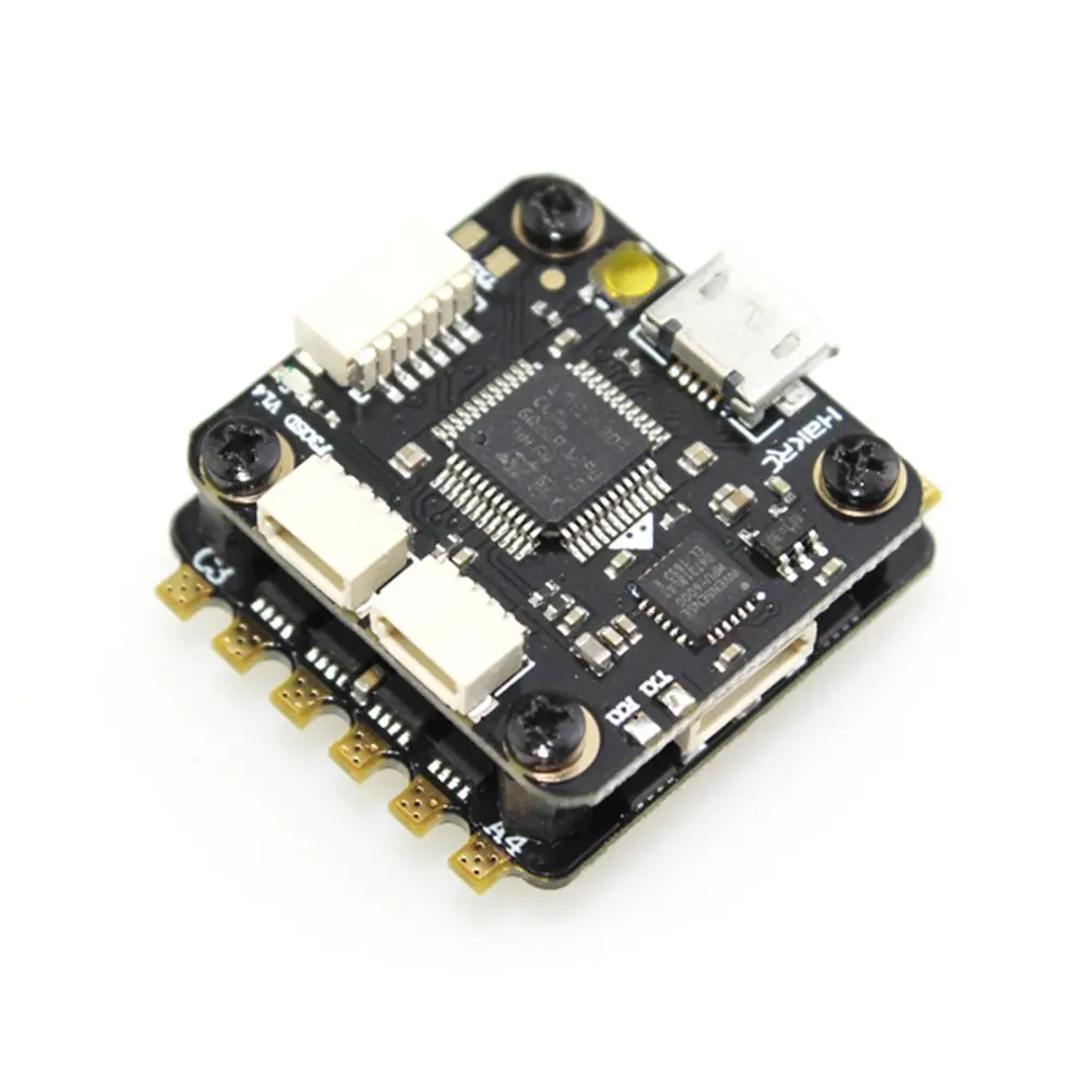 HAKRC Mini F3 Flytower Flight контроллер встроенное osd 4 в 1 BLHeli 15A ESC встроенный 5 в 2A Выход BEC для FPV RC Дрон