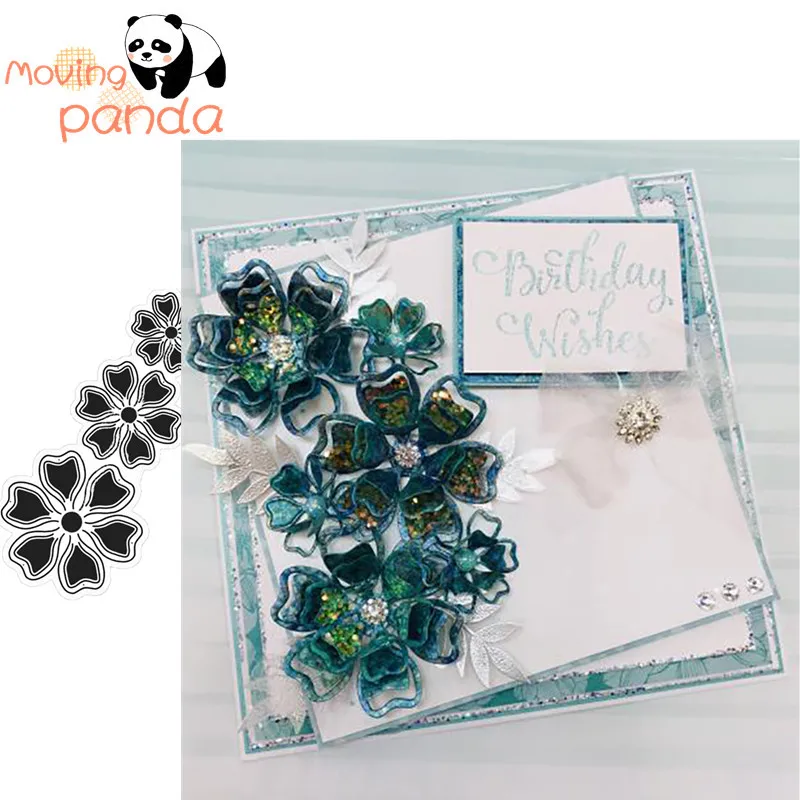 

AMAZING FOLWER Metal Cutting Dies for DIY Scrapbooking Album Paper Cards Decorative Crafts Embossing Die Cuts