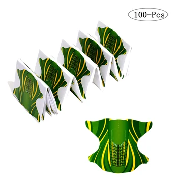 

Nail Extension Forms Stickers For Gel Acrylic Tips Extension Professional Nails System Builder Guide Stencil Design
