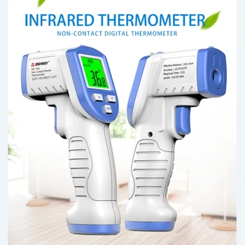 

SNDWAY Forehead Thermometer Non Contact Infrared Thermometer Body Temperature Fever Alarm Digital Measure Tool for Baby Adult